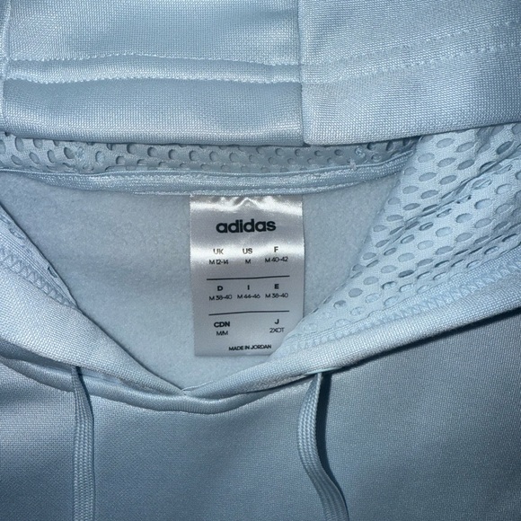 Adidas Light Gray Off-the-Shoulder Sweater - Picture 2 of 7